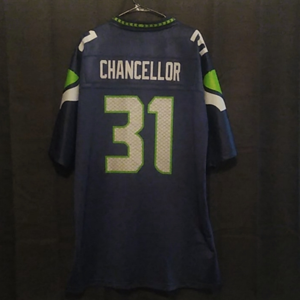 NFL Pro Line Seattle Seahawks Chancellor Jersey